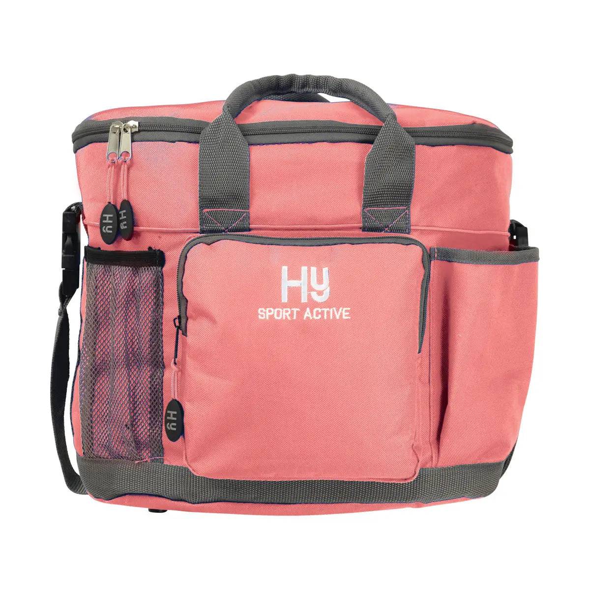Hy Sport Active Grooming Bag Coral Rose HY Equestrian Grooming Bags, Boxes & Kits Barnstaple Equestrian Supplies