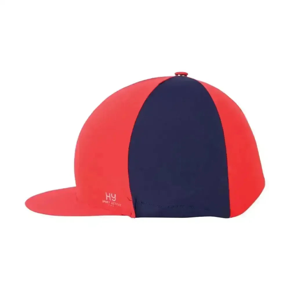 Hy Sport Active Hat Silk Rosette Red One Size Hat Silks