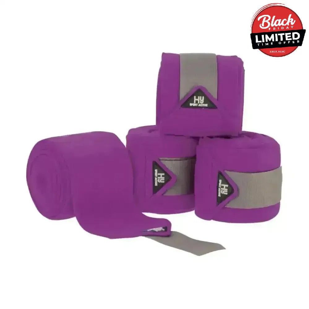 Hy Sport Active Luxury Bandages Aegean Green Cob/Full Leg Bandages