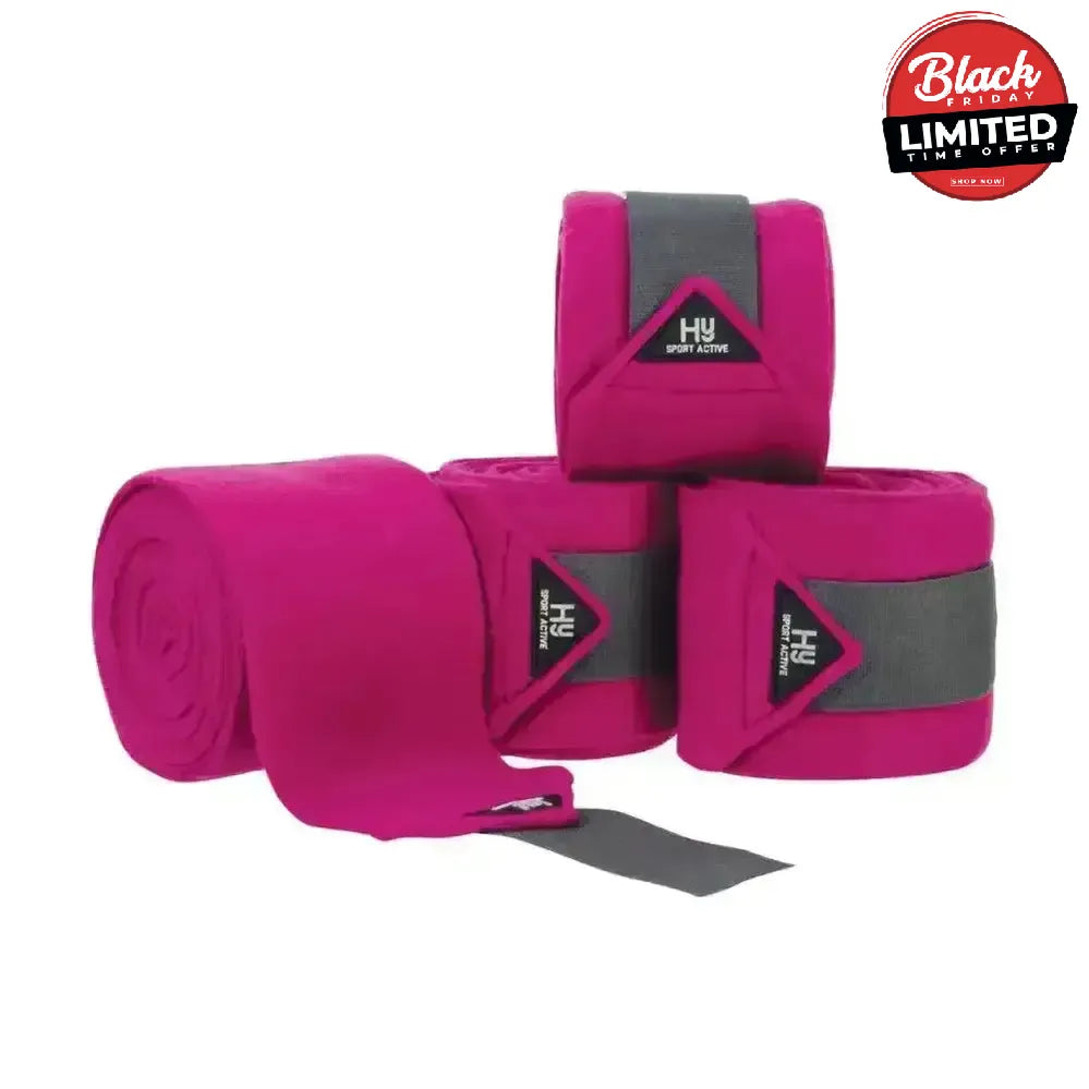 Hy Sport Active Luxury Bandages Aegean Green Cob/Full Leg Bandages