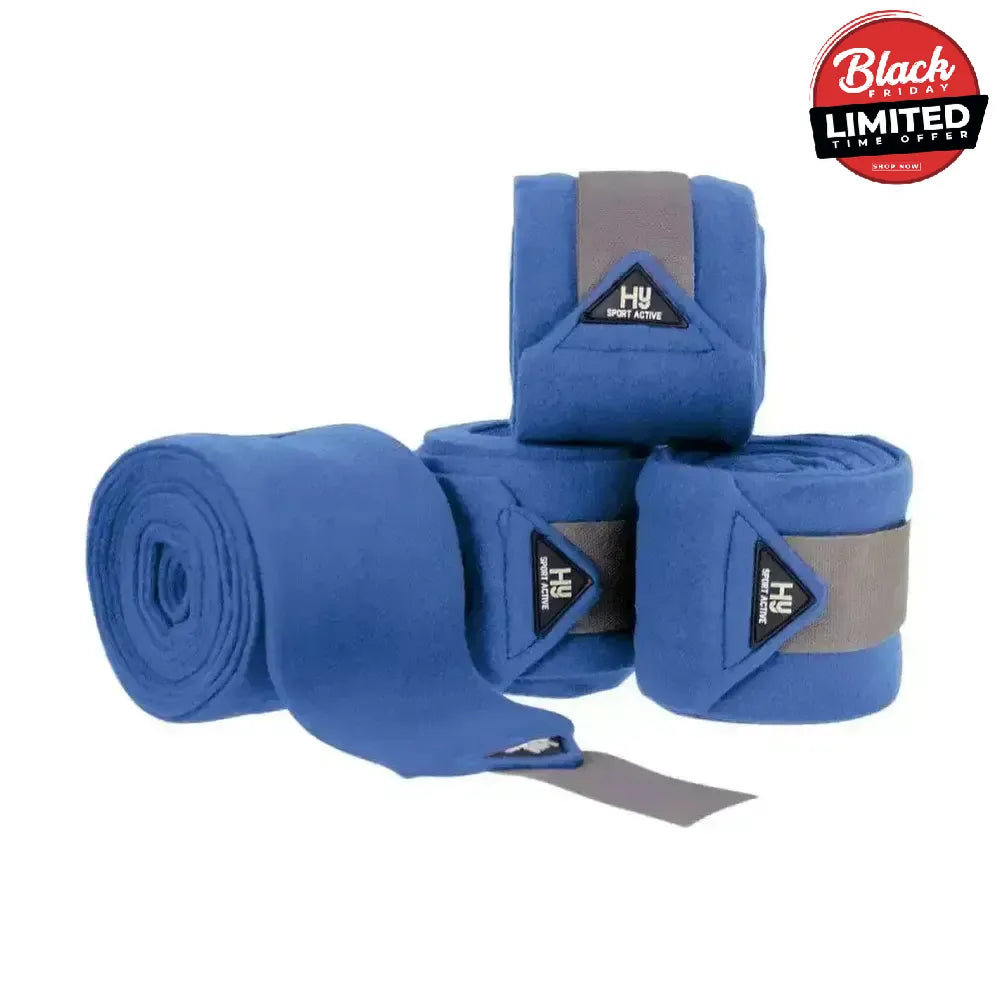 Hy Sport Active Luxury Bandages Aegean Green Cob/Full Leg Bandages