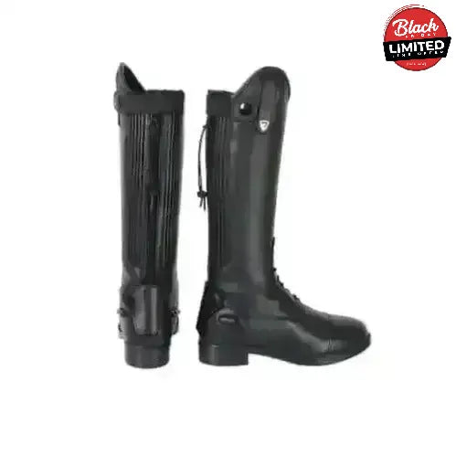 HyLand Equestrian Scarlino Field Riding Boots- Junior 1 - Child Long Riding Boots