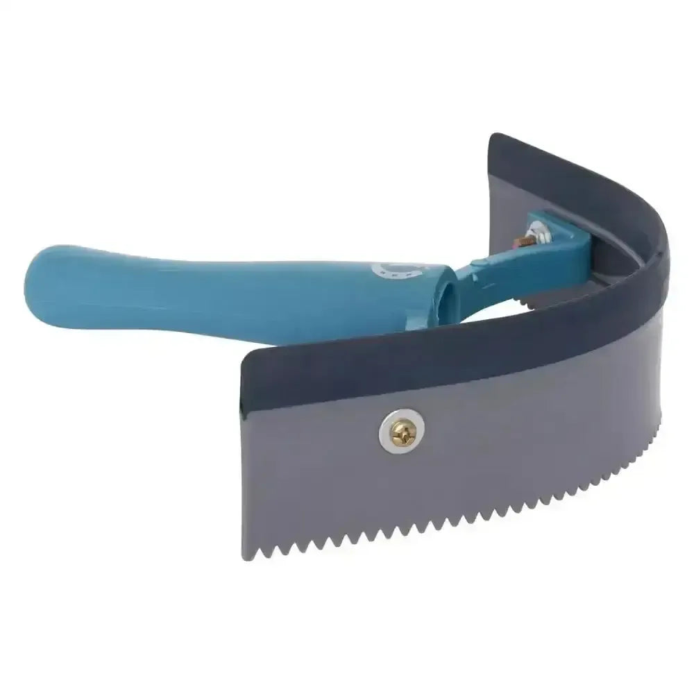 Imperial Riding Half Round Sweat Scraper Plastic Blue / Navy / Silver Sweat Scrapers