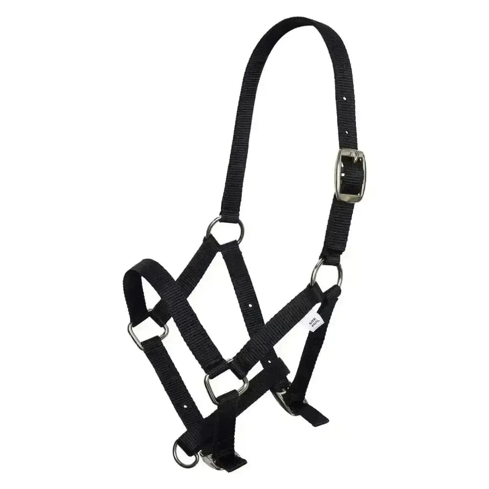 Imperial Riding Headcollar Nylon Foal Foal Black Headcollars