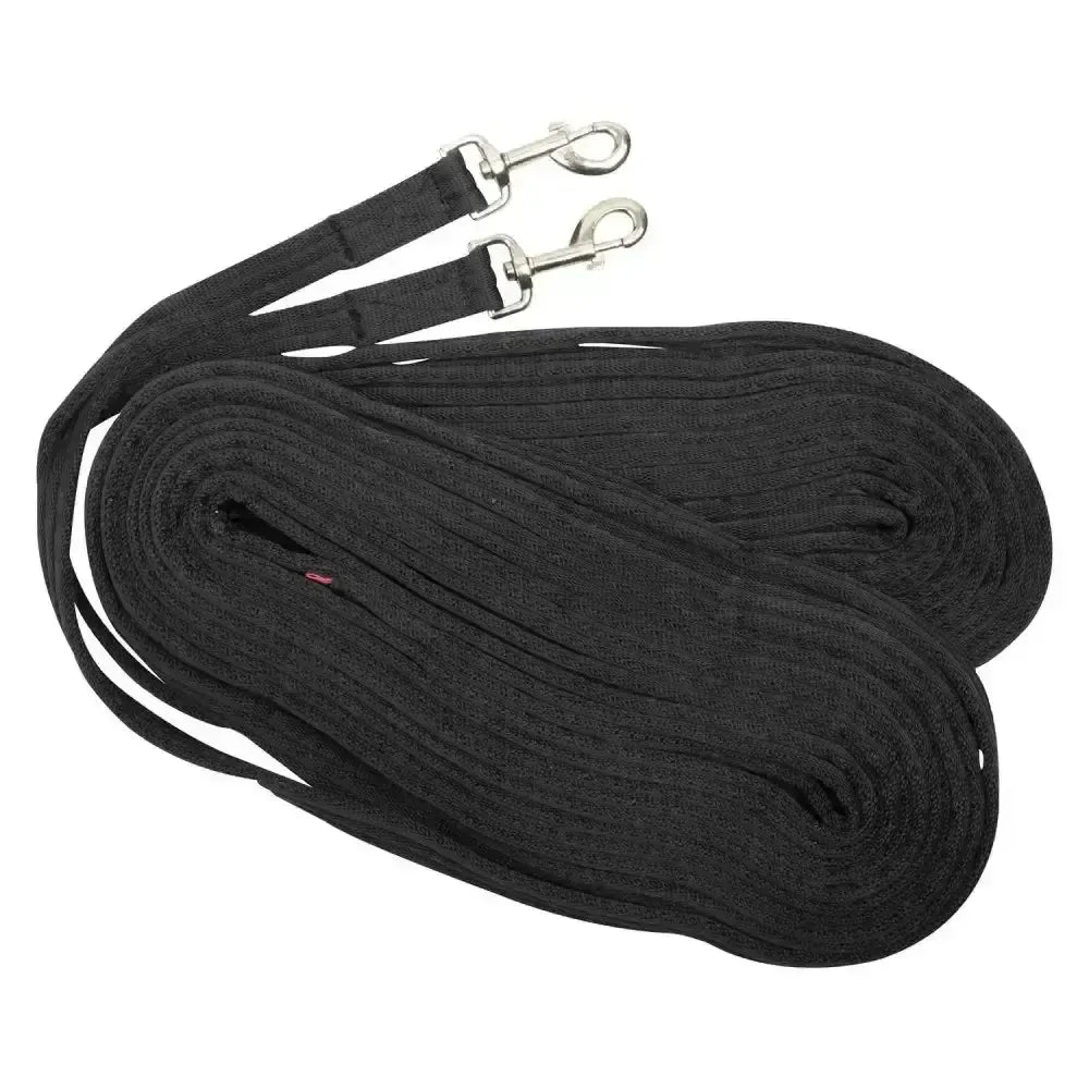 Imperial Riding Long Reins/Lines Black Black Lunge Lines