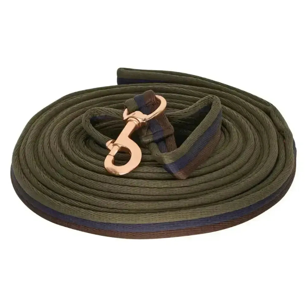 Imperial Riding Lunging Line Soft Cushion Web Extra Black Lunge Lines