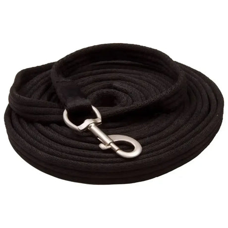 Imperial Riding Lunging Line Soft Cushion Web Extra Black Lunge Lines