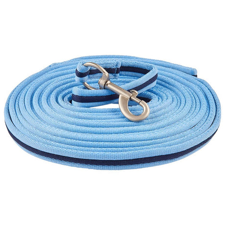 Imperial Riding Lunging Line Soft Nylon Blue Breeze Barnstaple Equestrian Supplies