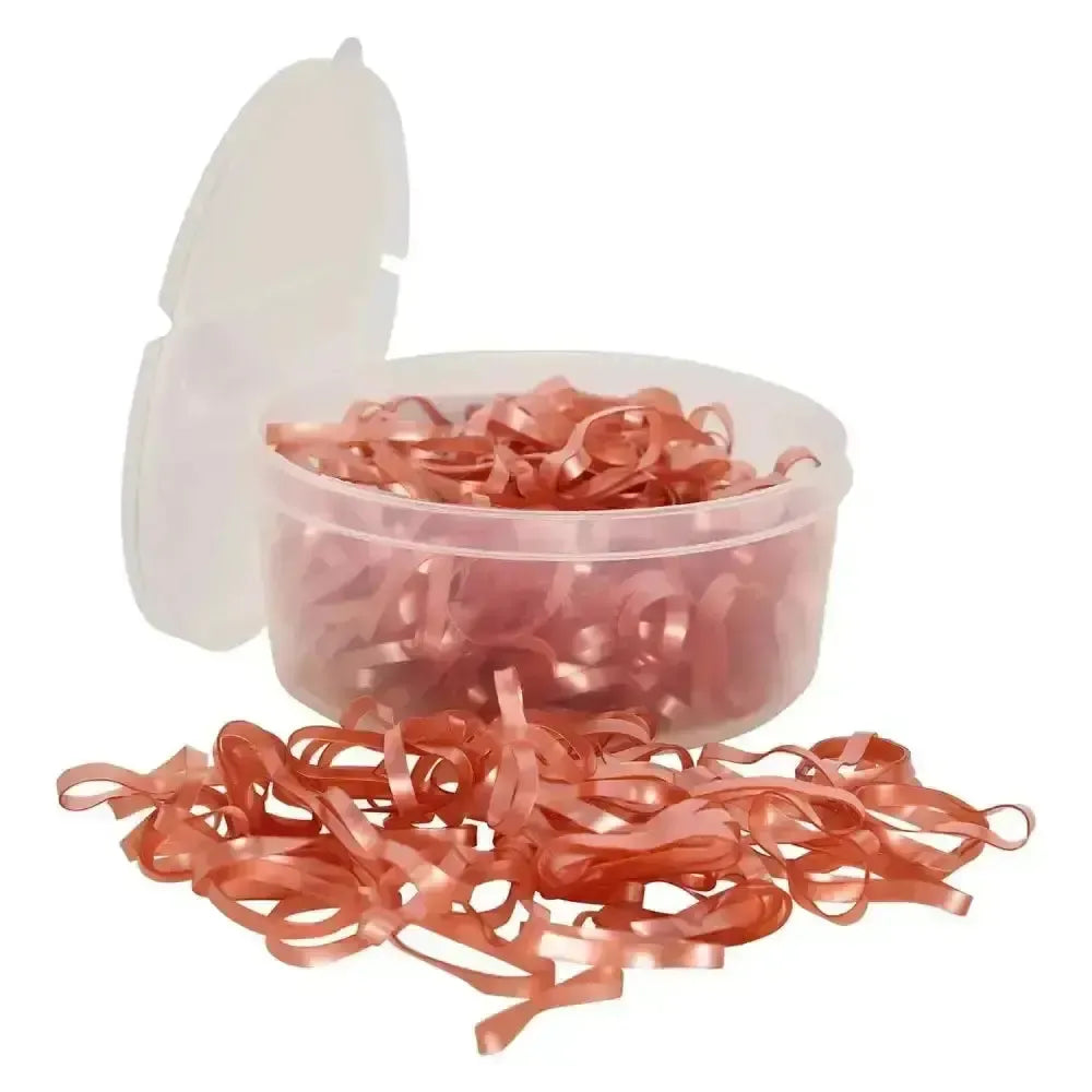 Imperial Riding Plaiting Bands Soft Rosegold Plaiting Bands