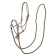 Imperial Riding Rope Headcollar Free Ride Cappuccino Full Cappuccino Rope Headcollars