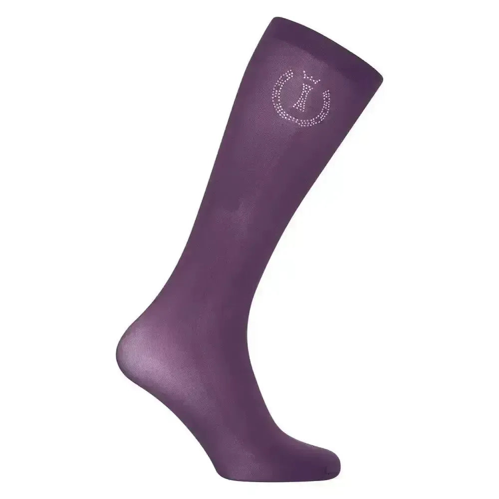 Imperial Riding Socks Imperial Sparkle Bordeaux Size 3-5 (35-38) Bordeaux Riding Socks