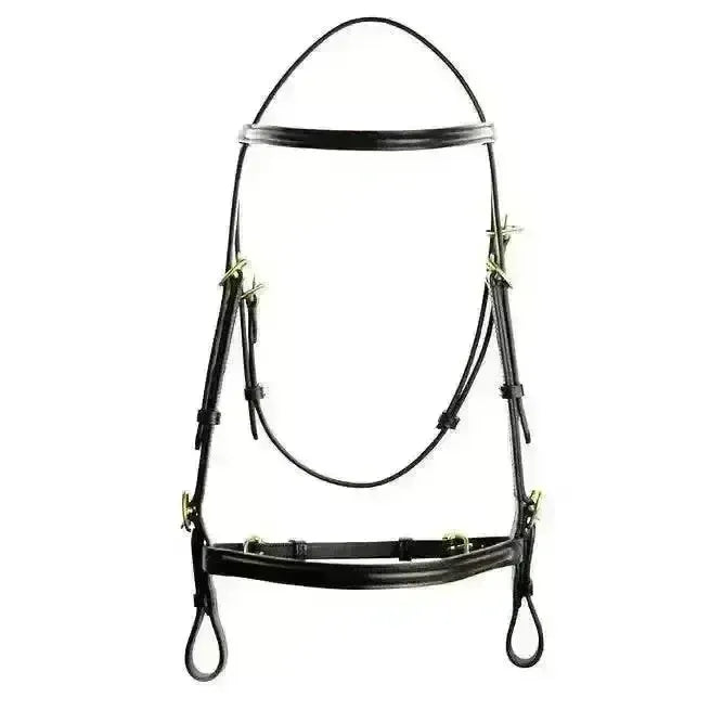 In Hand English Leather Headcollar Style Bridles Cob Inhand Bridles