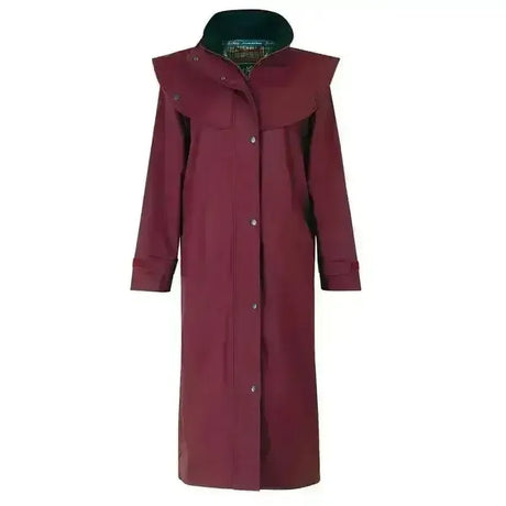 Jack Murphy Malvern Waterproof Long Riding Coats DEEP CLARET 40 EU / 12 Outdoor Coats