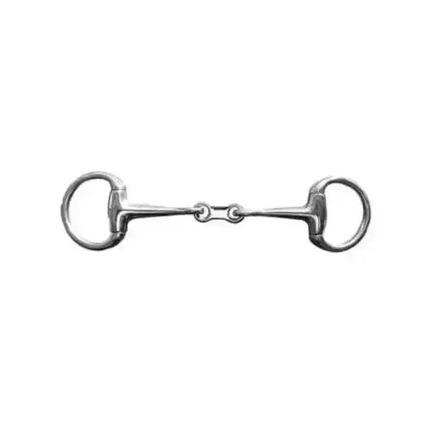 JHL Pro Steel French Link Eggbutt Bradoon Bit 127 mm (5") Horse Bits