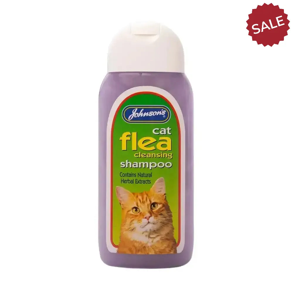 Johnson'S Veterinary Cat Flea Cleansing Shampoo 125 ml Flea Treatments
