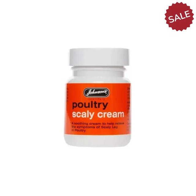 Johnson's Veterinary Poultry Scaly Cream 50g Poultry