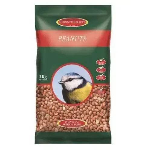 Johnston & Jeff Premium Peanuts 6x2kg Bird Feed