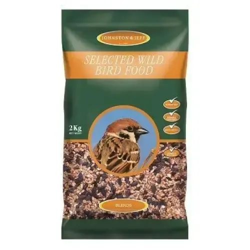 Johnston & Jeff Selected Wild Bird Food 6x2kg Bird Feed