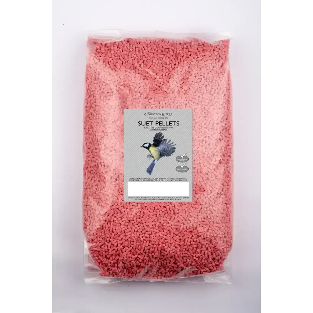 Johnston & Jeff Suet Pellets with Berries 4 kg Bird Feed