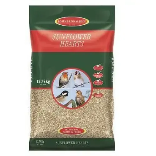 Johnston & Jeff Sunflower Hearts 12.75k Bird Feed