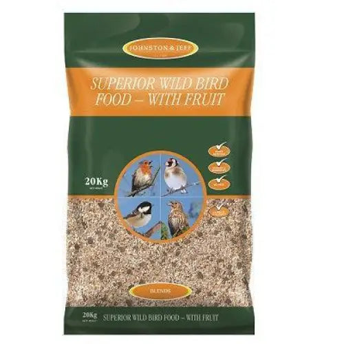 Johnston & Jeff Superior Wild Bird with Fruit 20 kg Bird Feed