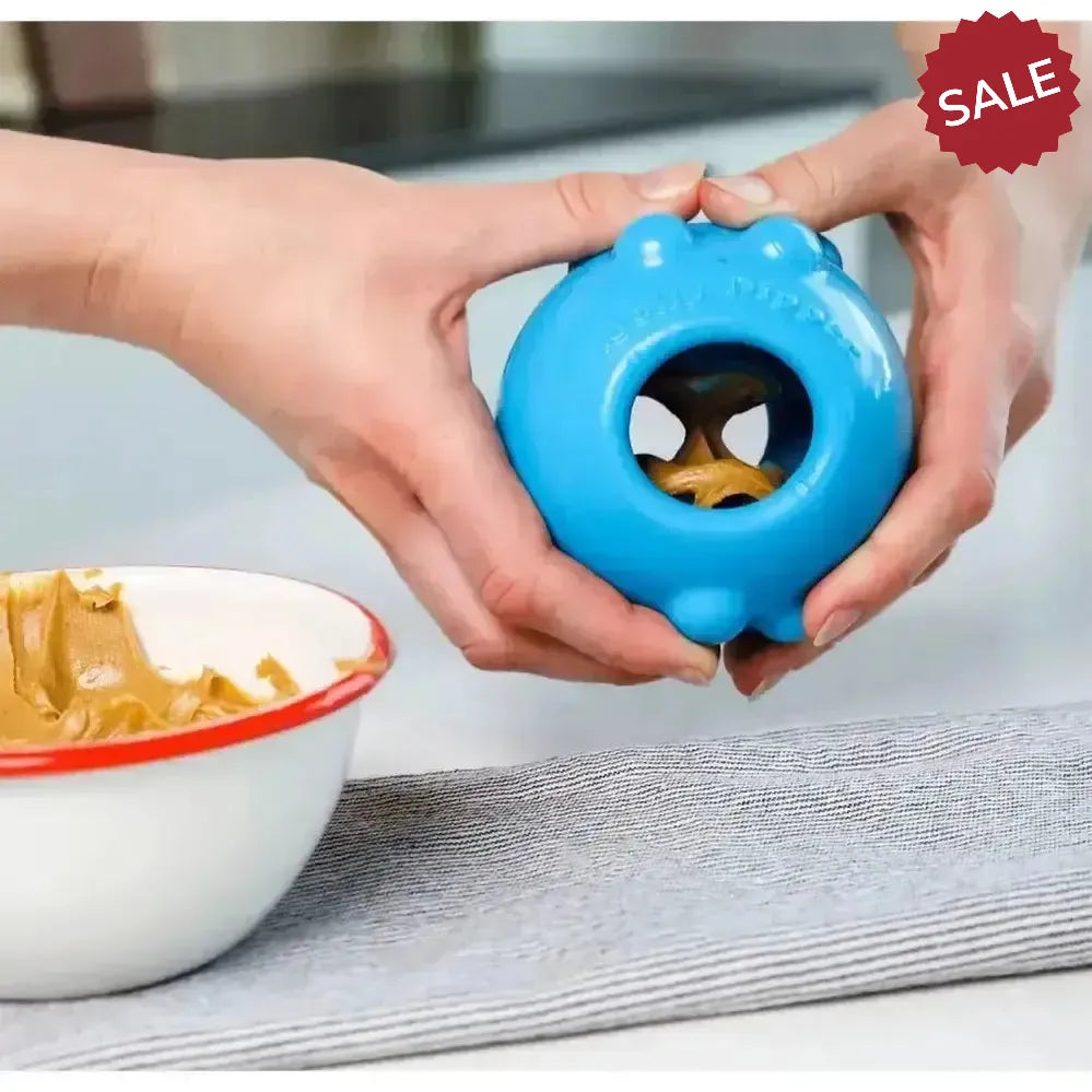 Jolly Pets Jolly Dipper 3" Blue Dog Toys