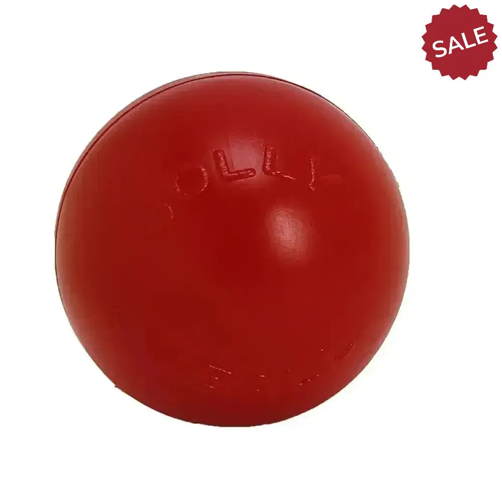 Jolly Pets Push-N-Play Red 4.5" Red Dog Toys