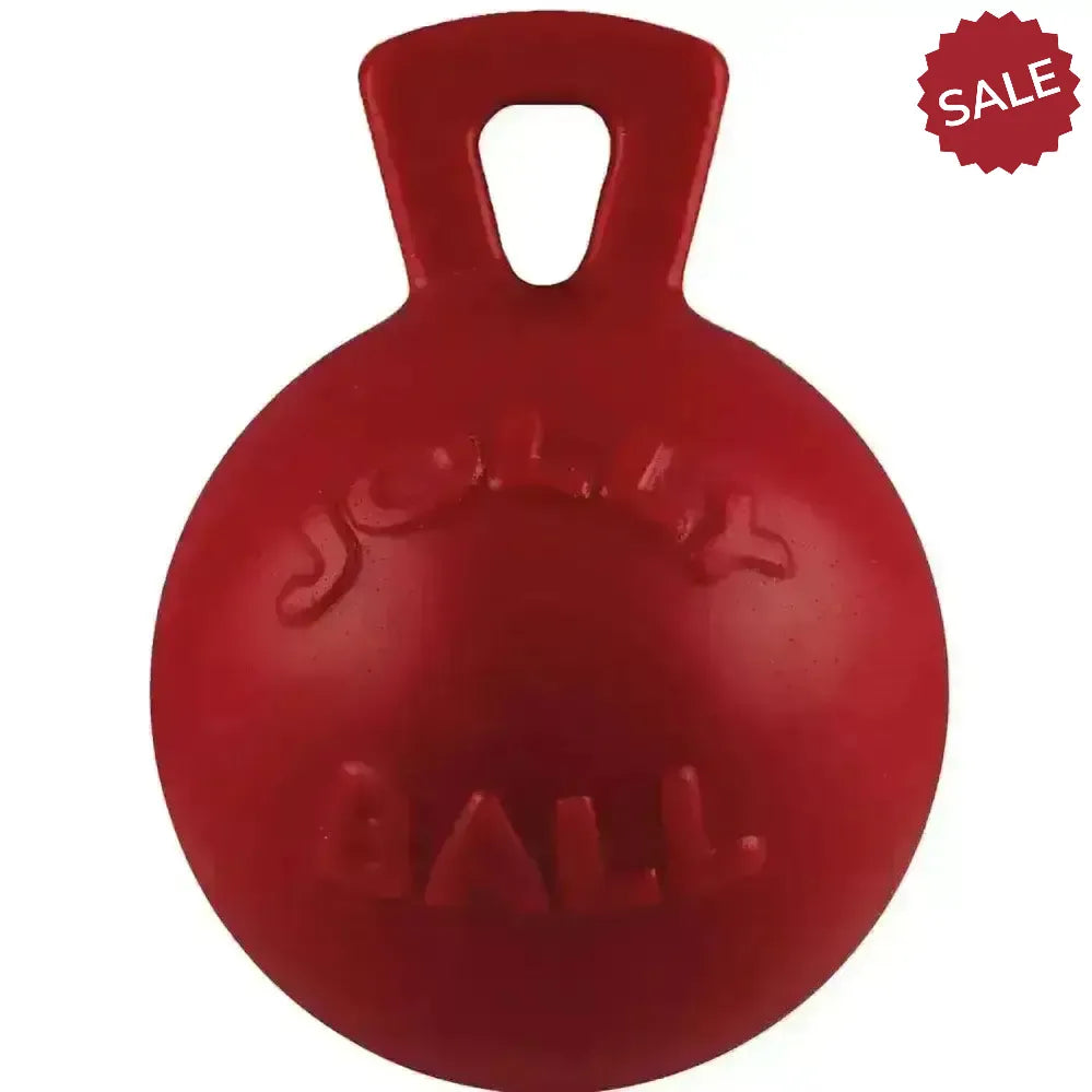 Jolly Pets Tug-N-Toss Red 4.5" Horse Toys