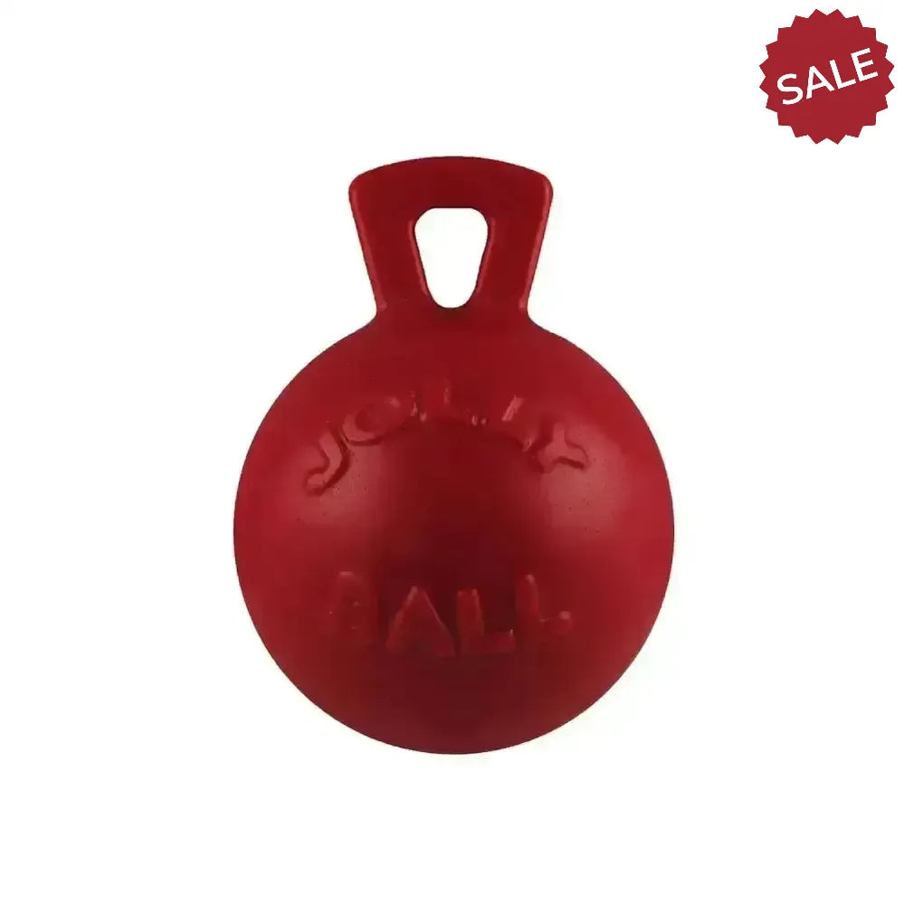 Jolly Pets Tug-N-Toss Red 4.5" Horse Toys