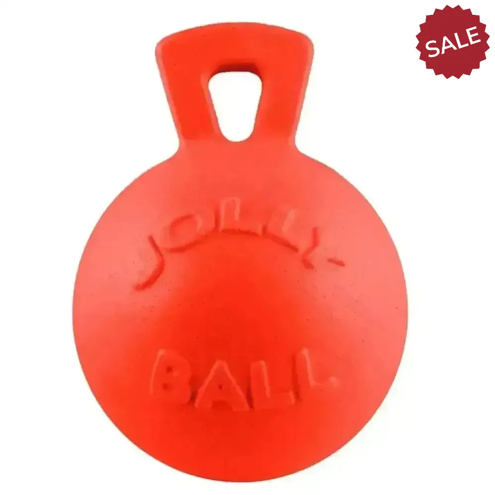 Jolly Pets Tug-N-Toss Red 4.5" Horse Toys