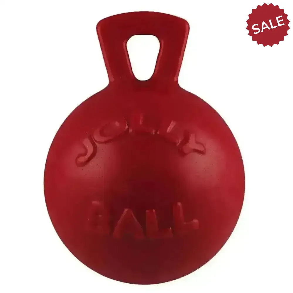 Jolly Pets Tug-N-Toss Red 4.5" Horse Toys