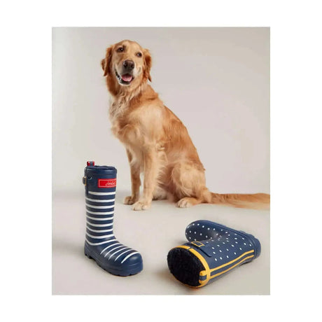 Joules Rubber Welly Dog Toy Stripes Joules Dog Barnstaple Equestrian Supplies