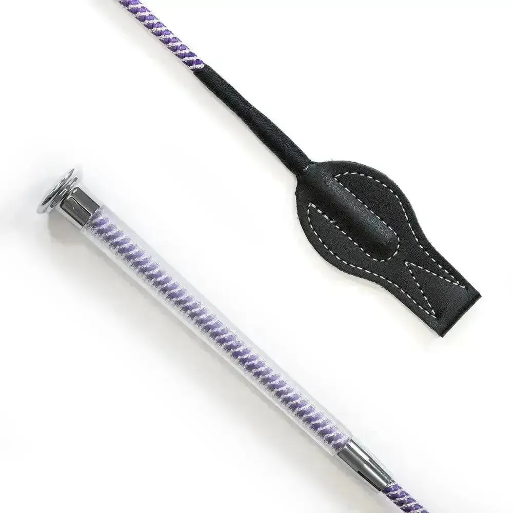 Junior Cush Grip Whip Purple Purple Riding Whips