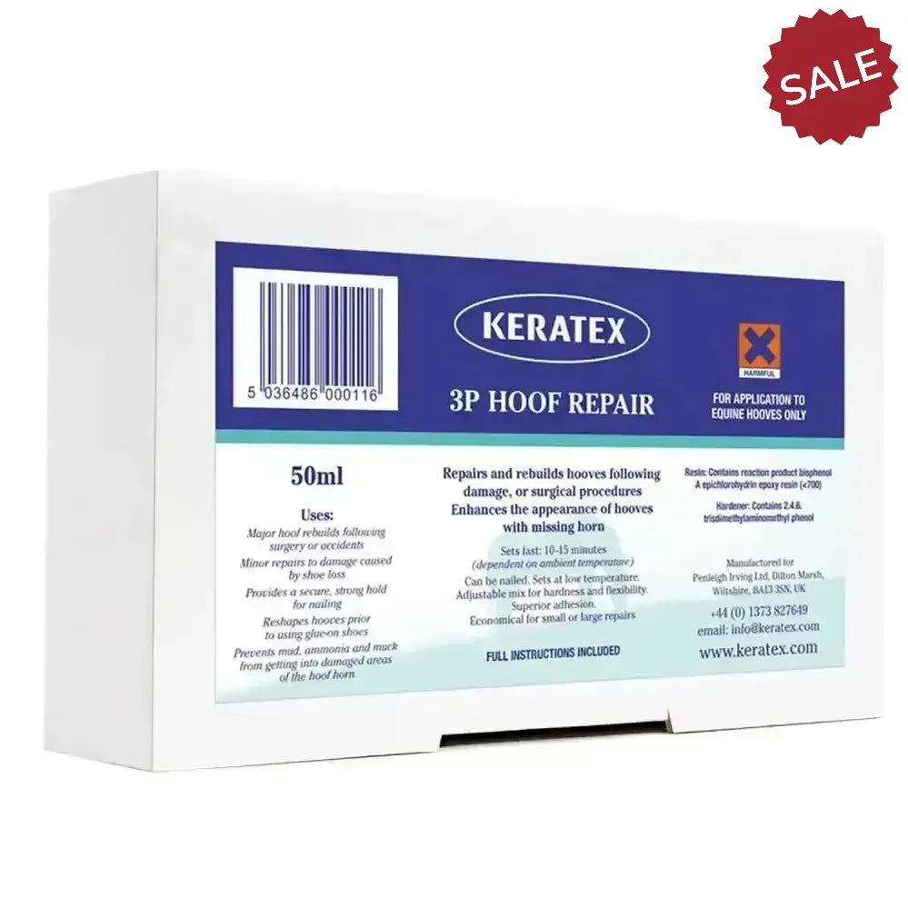 Keratex Hoof Repair 3P Kit Hoof Putty