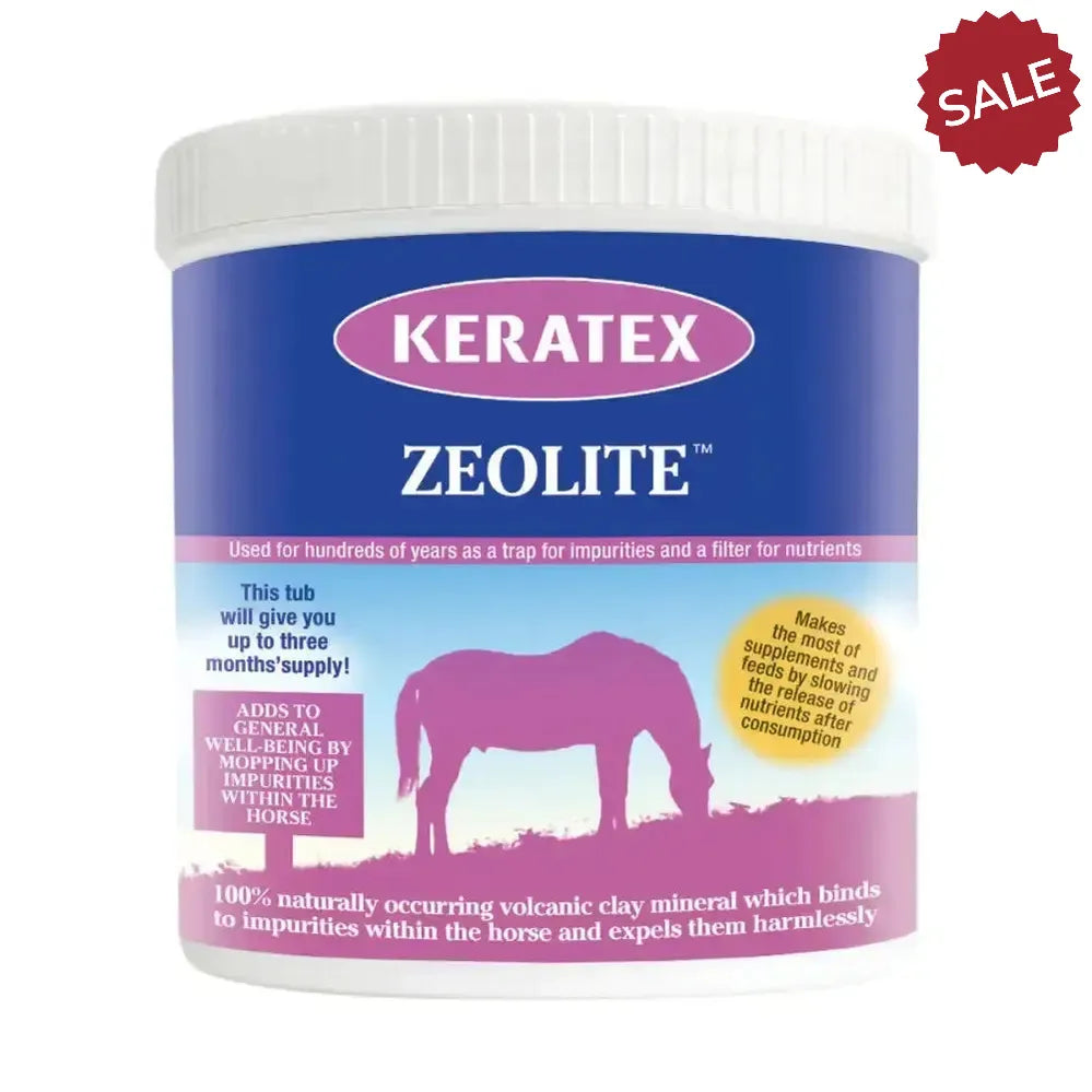 Keratex Zeolite 900g Gut Balancers For Horses