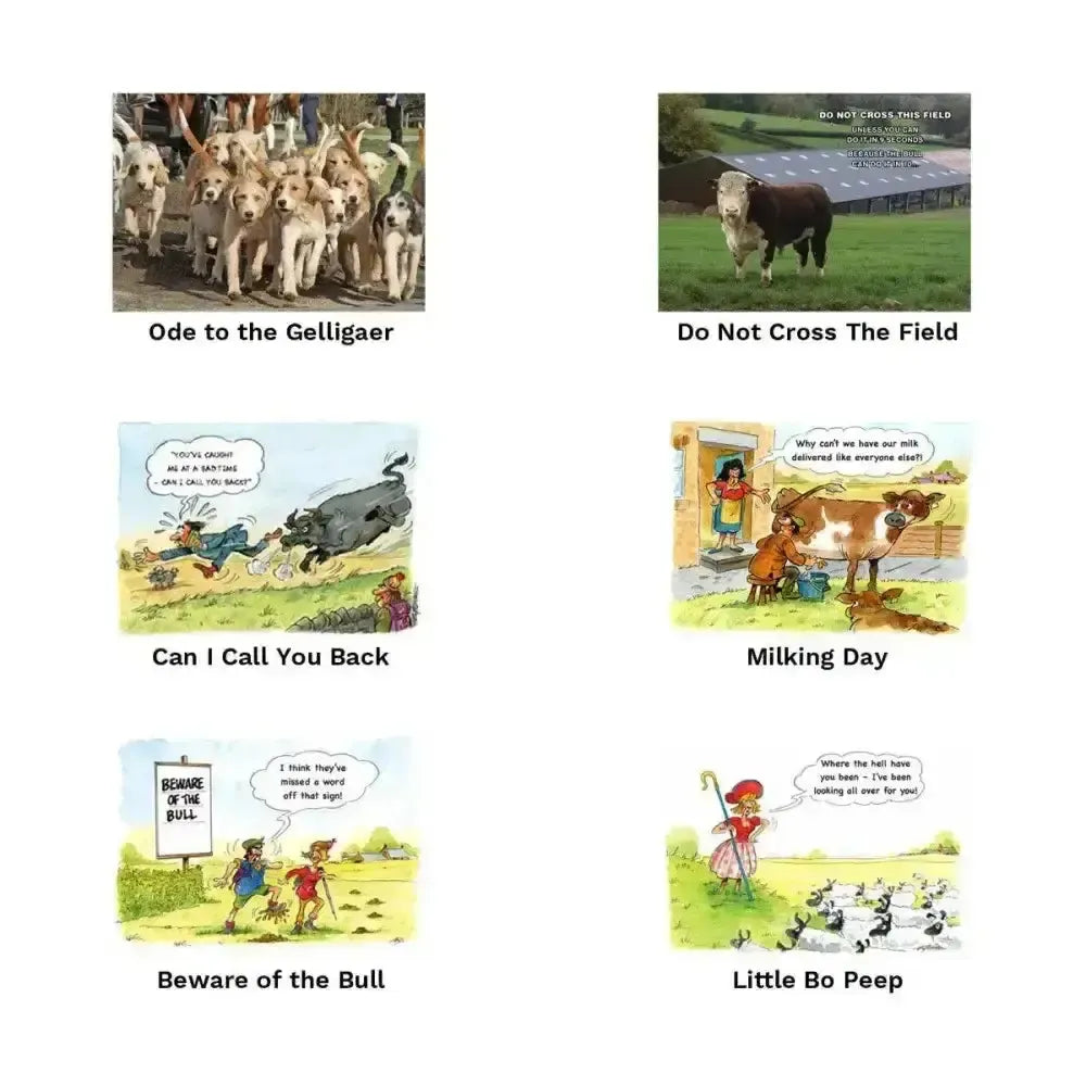 Kevin Milner Countryside Cards Shetland Horsey Greeting Cards