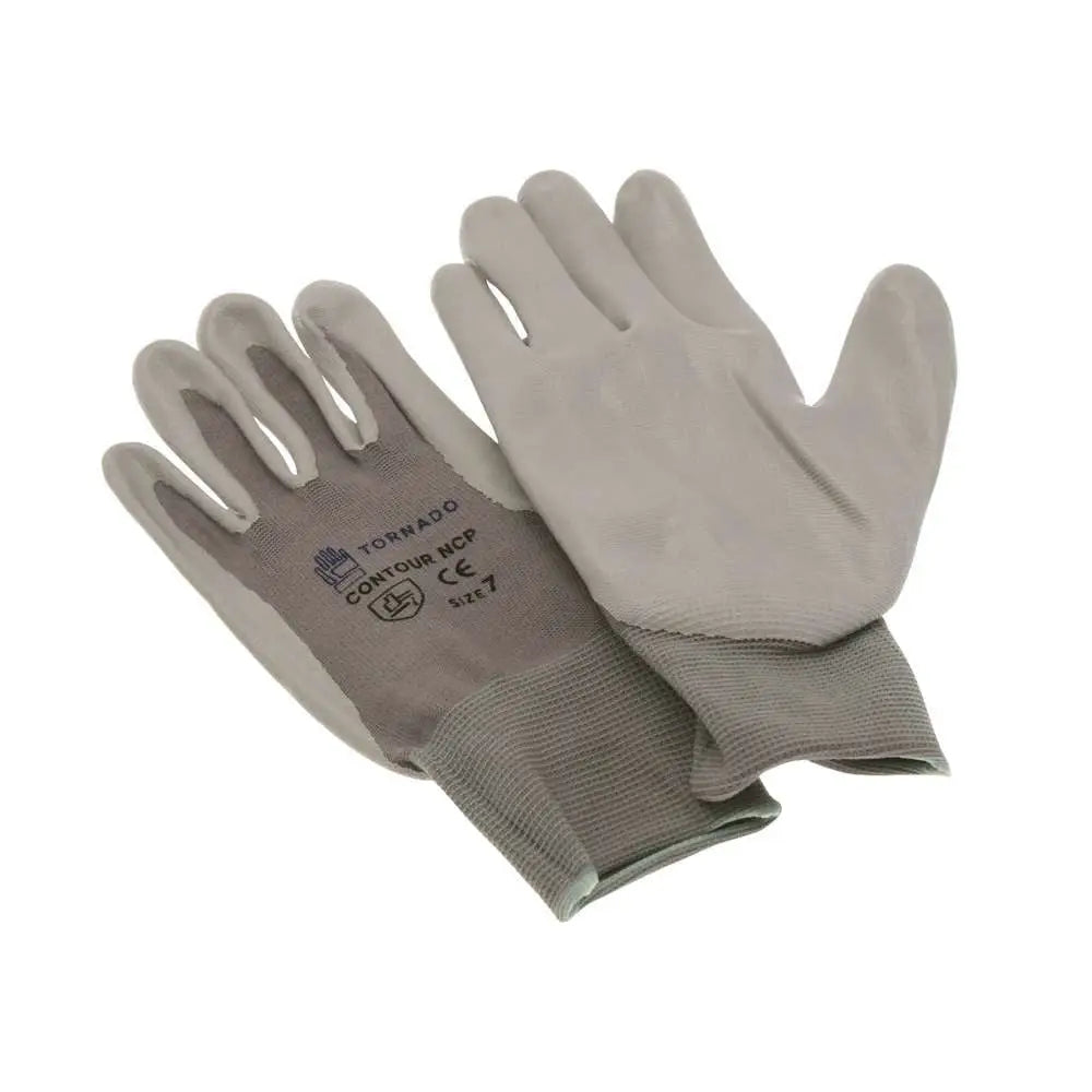 Gray tornado contour ncp work gloves size 7 from km elite tornado gloves perfect for multi-purpose equestrian use