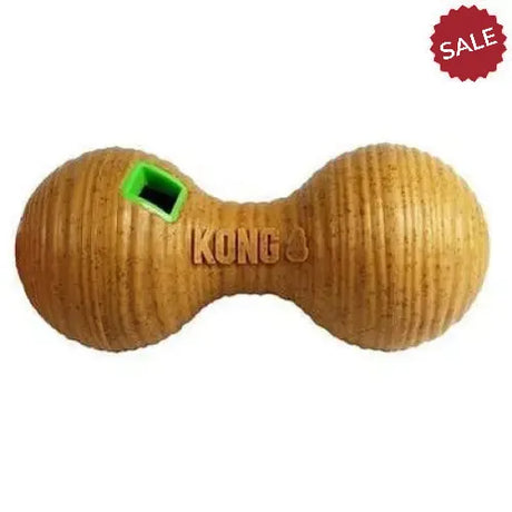 Kong Bamboo Feeder Dumbbell Medium Dog Toys