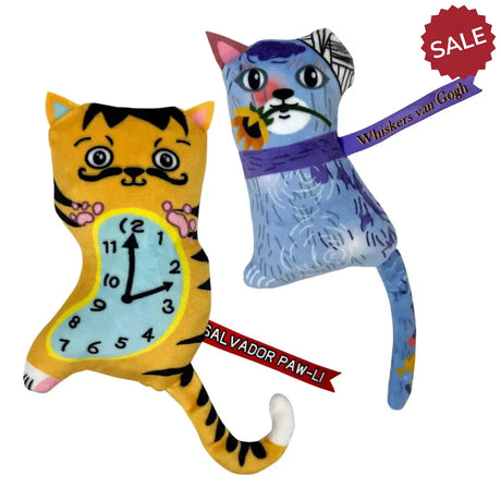 Kong Cat Artz Dali & Van Gogh 2 Piece Pack Cat Toys