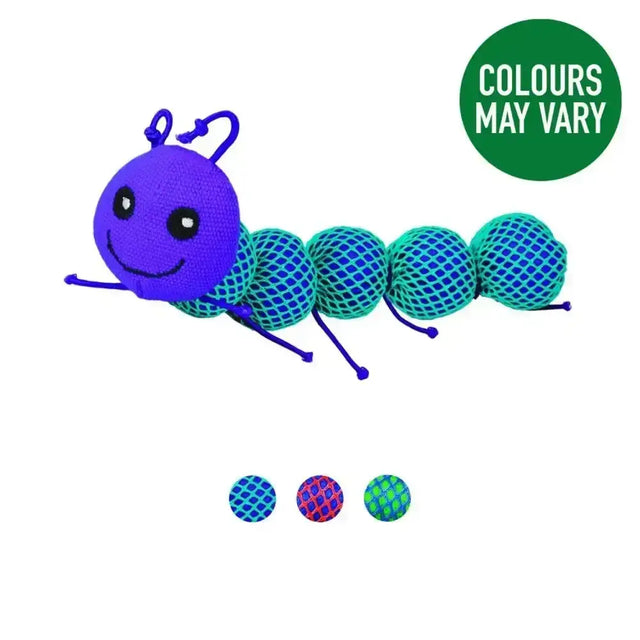 Kong Cat Nibble Critter Catnipillar Cat Toy Assorted Cat Toys