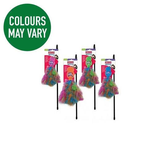 Kong Cat Wubba Boa Teaser Cat Toy Assorted Cat Toys