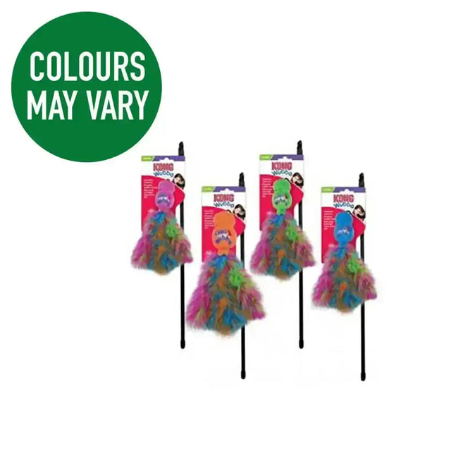 Kong Cat Wubba Boa Teaser Cat Toy Assorted Cat Toys