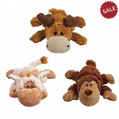 Kong Cozies Naturals Assorted Medium Dog Toys