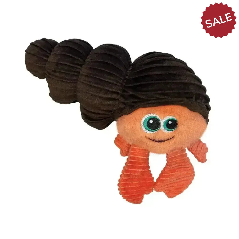 Kong Cuteseas Rufflez Hermit Crab Small/Medium Dog Toys