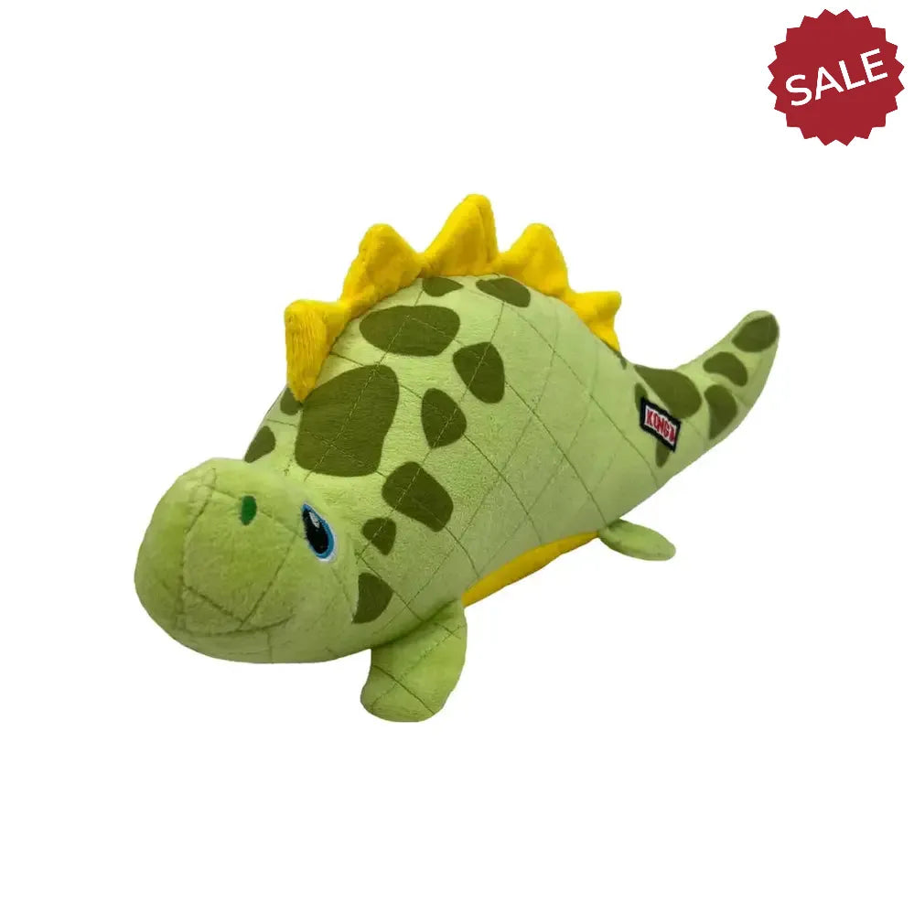 Kong Dynos Roars Medium/Large BLUE Dog Toys