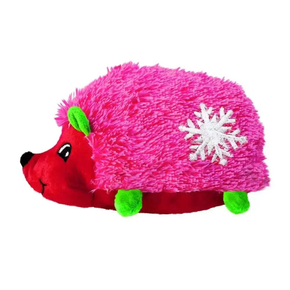Kong Holiday Comfort Hedgehug Medium Red Dog Toys