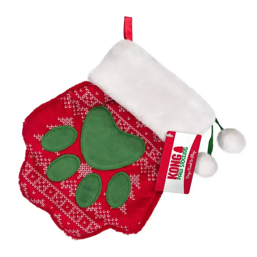 Kong Holiday Stocking Paw Knitted Pattern Large Knitted Pattern Dog Toys