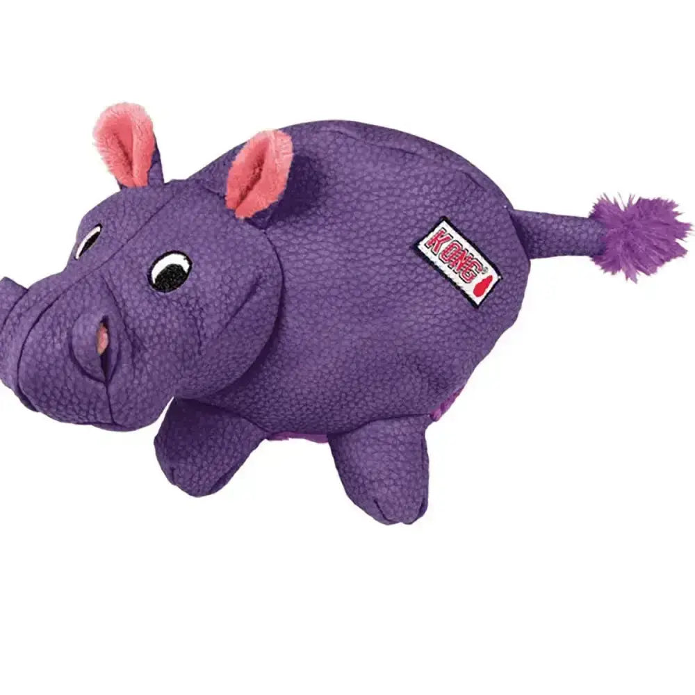 Kong Phatz Hippo Dog Toy Medium Dog Toys