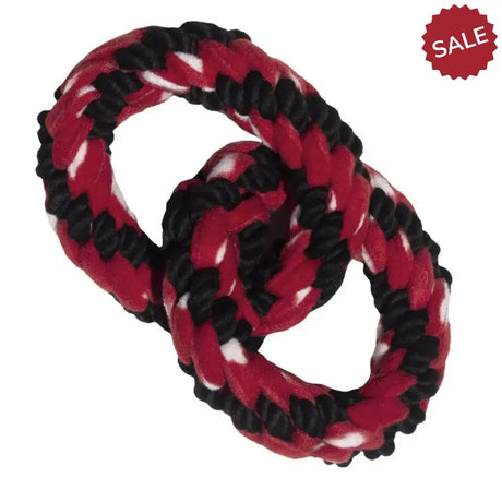 Kong Signature Rope Double Ring Tug Dog Toys