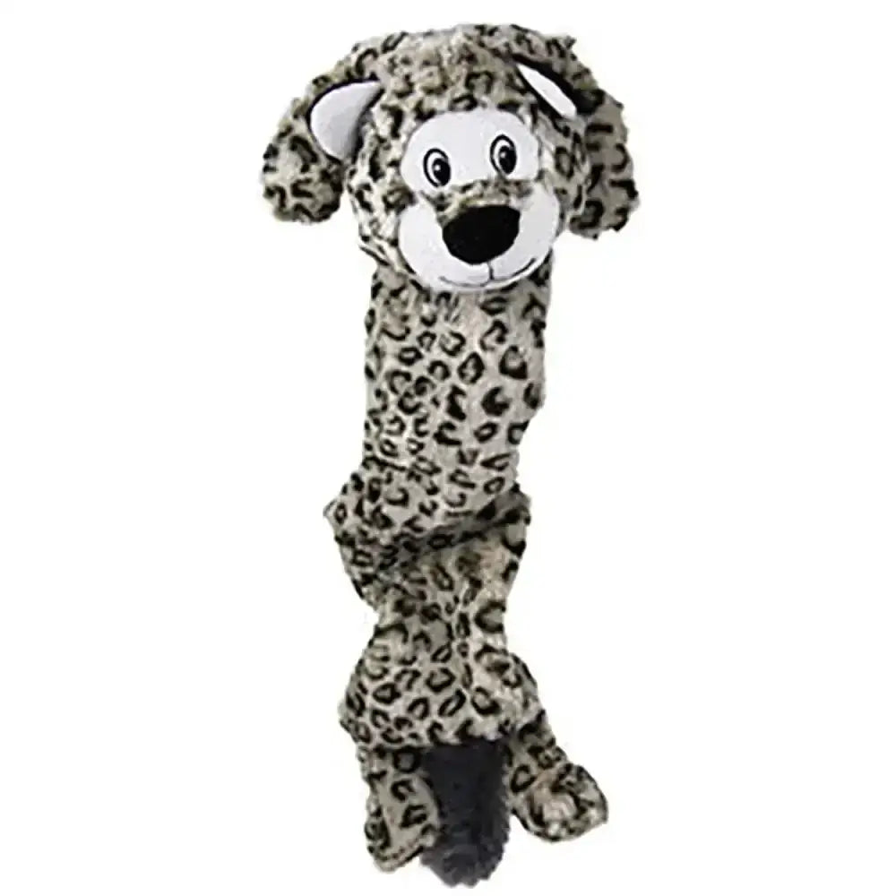 Kong Stretchezz Jumbo Snow Leopard Dog Toy X Large Dog Toys